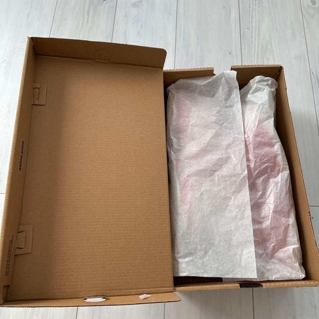 asics アシックス　バレーボールシューズ 赤/白