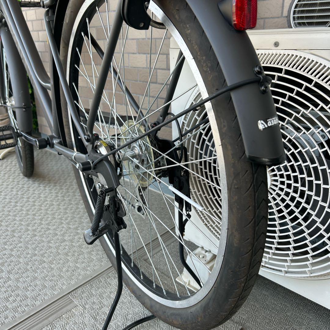 西多摩引き取り限定　あさひサイクルのボールドライン自転車27インチ