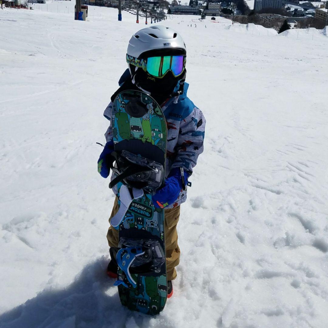 【3点セット】BURTON 子ども用スノーボードウェア　上下セットお尻パッド付き