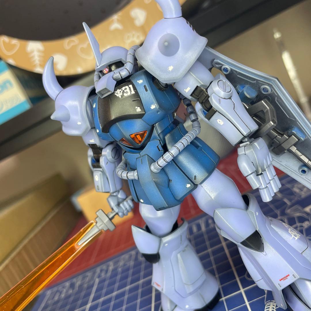 hgグフ　塗装完成品