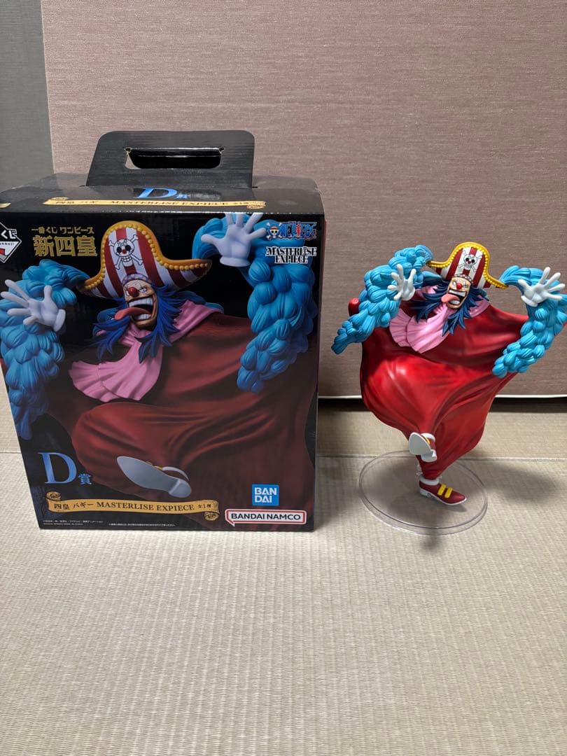 美品　一番くじ　MASTERLISE 新四皇　シャンクス & ティーチ&バギー