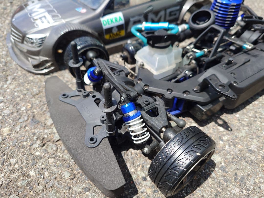 1/10 京商4WD エンジン　ドリフトカー 即走行可