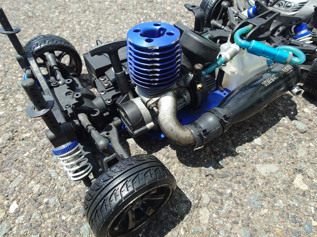1/10 京商4WD エンジン　ドリフトカー 即走行可