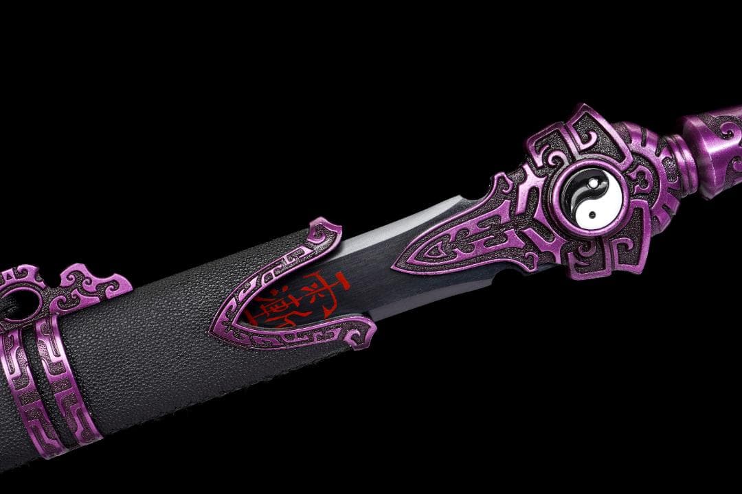 中華武術 刃長 70cm 漢剣・模造刀・模擬刀 練習 武具 【品名】：八卦剣