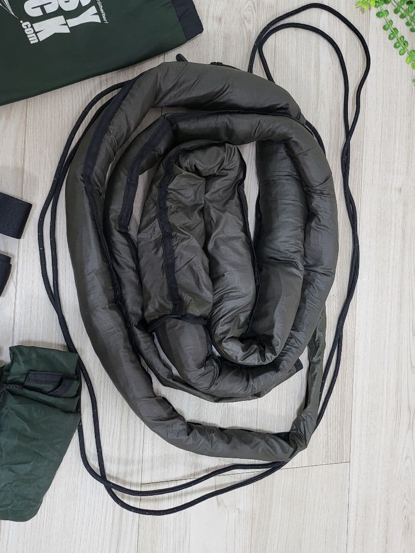 中古 ヘネシーハンモック Expedition A-Sym スネークスキン付き