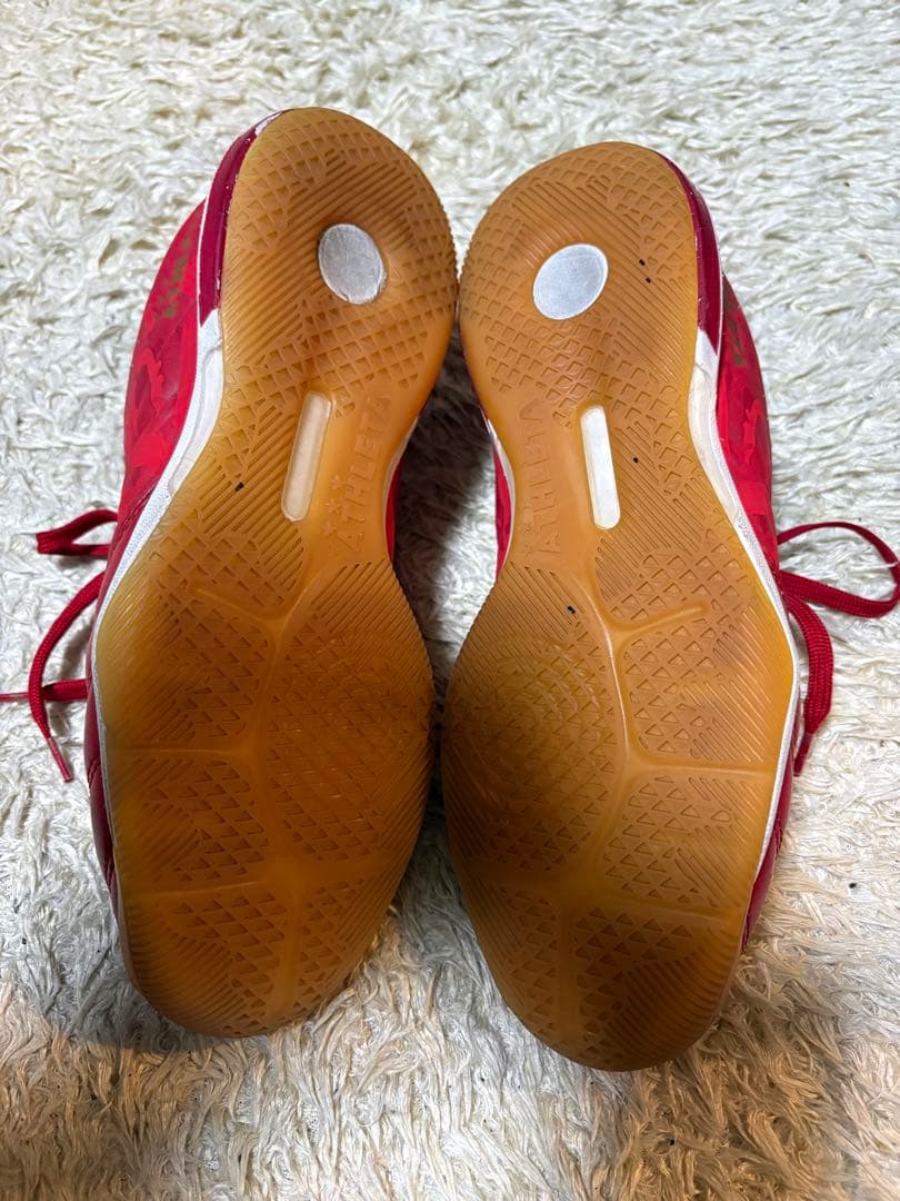 ATHLETA アスレタ フットサルシューズ 赤　26
