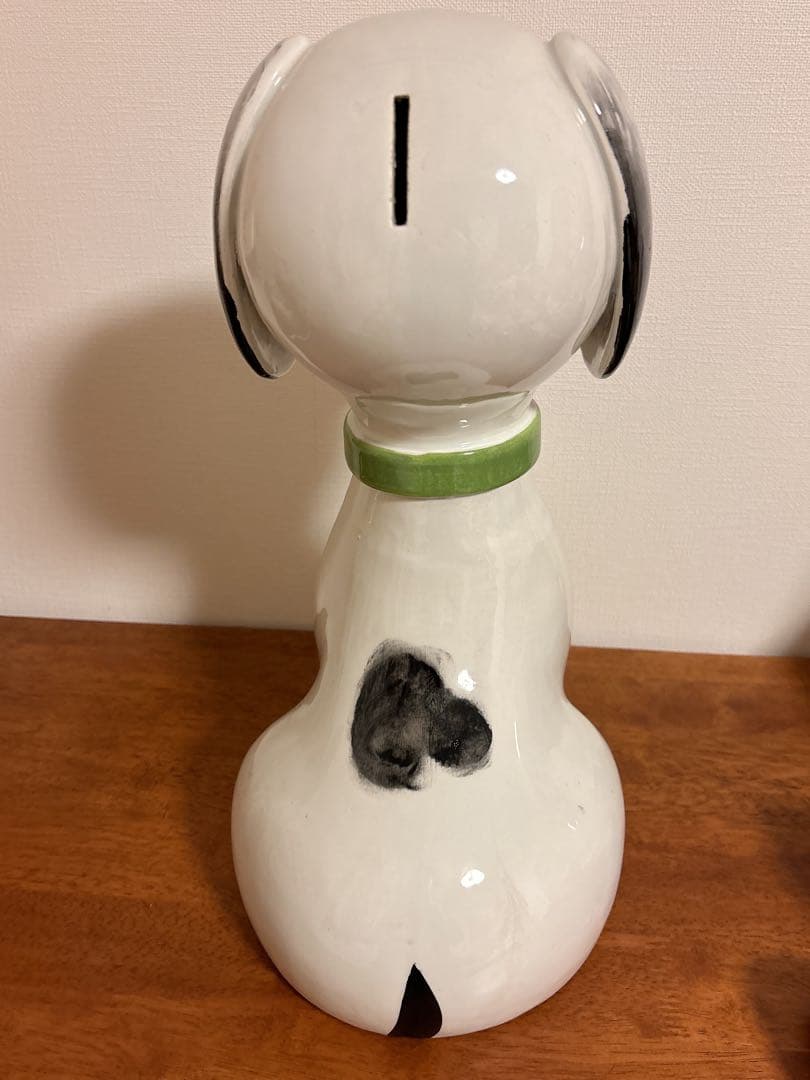 PEANUTS イタリーバンク　スヌーピー  ラージ　陶器　バンク