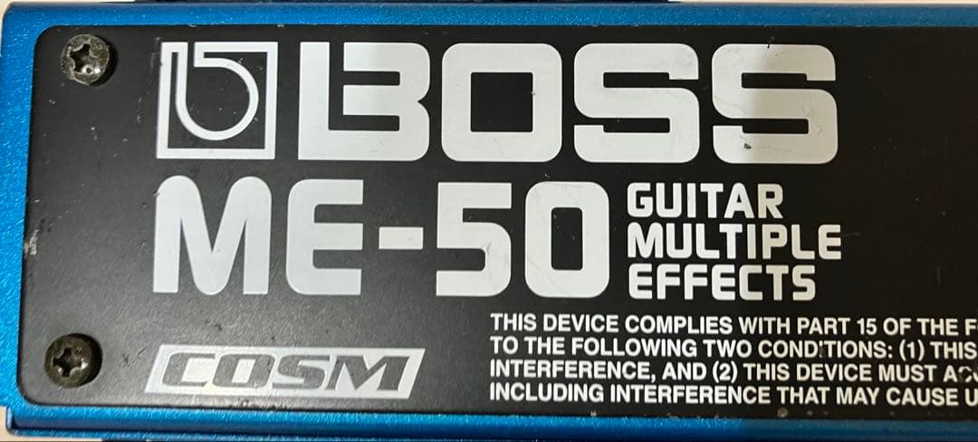 BOSS マルチエフェクター ME-50