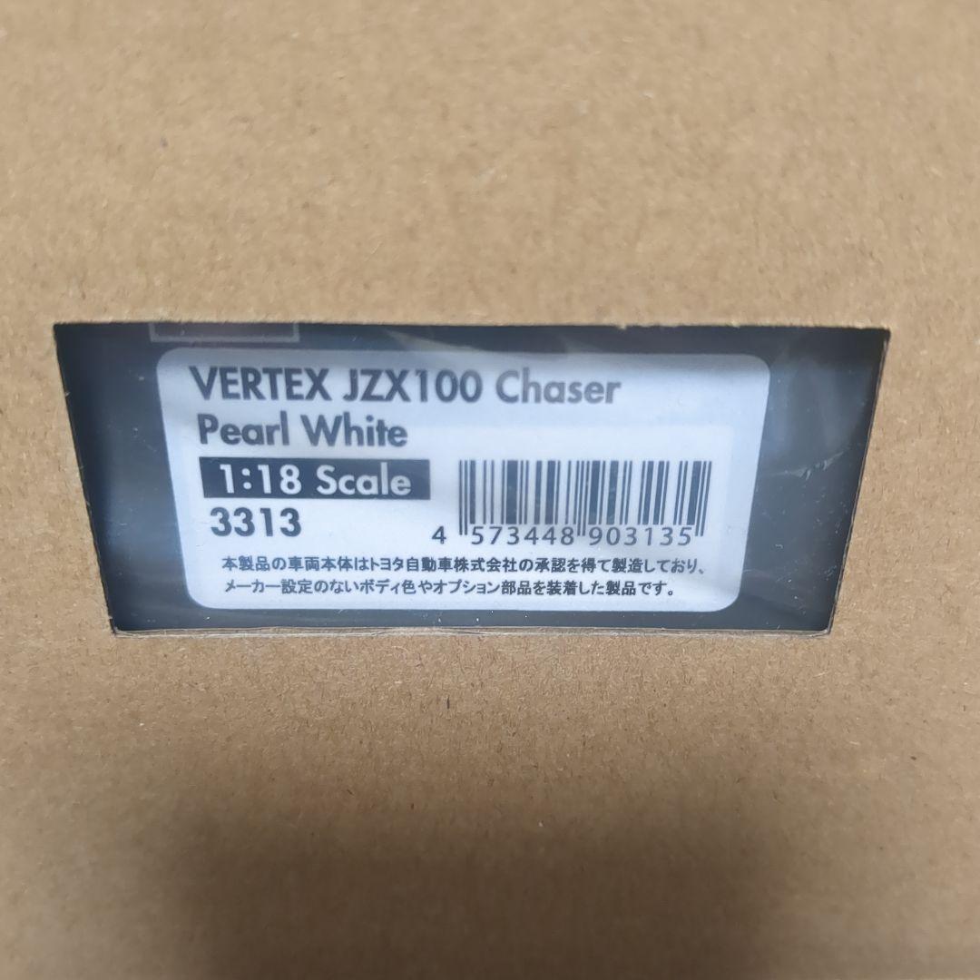 限定60台 1/18 VERTEX チェイサー JZX100 Chaser