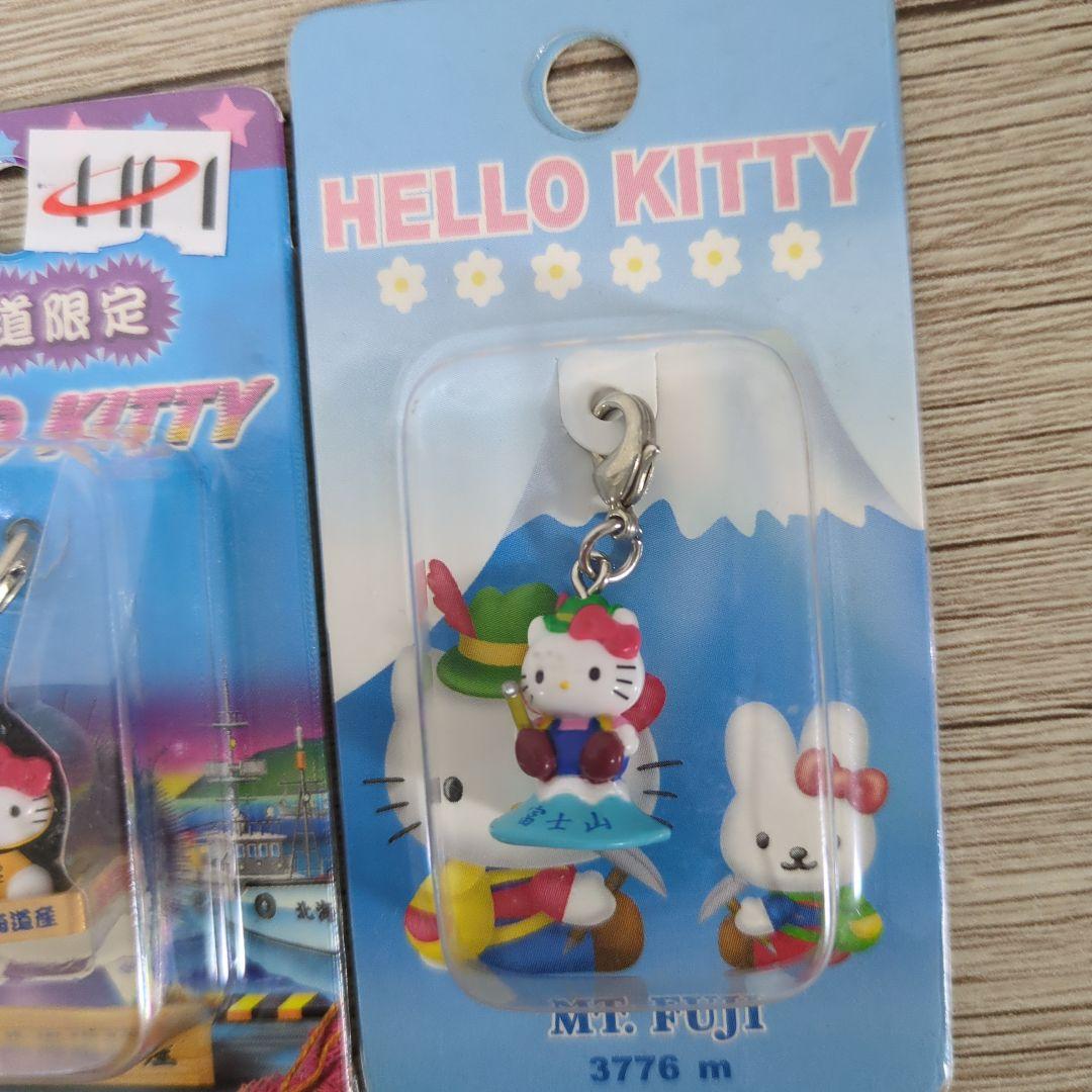 未使用 ハローキティ ファスナーマスコット ご当地 キティ 根付