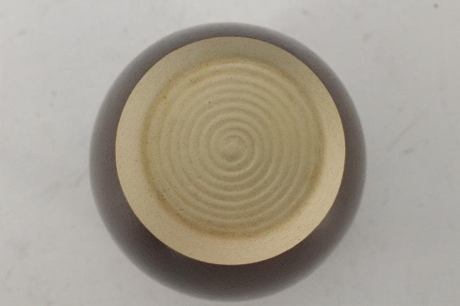 【肩衝茶入】茶道具 仕覆 御稽古物 濃茶点前 濃茶器 膳所焼