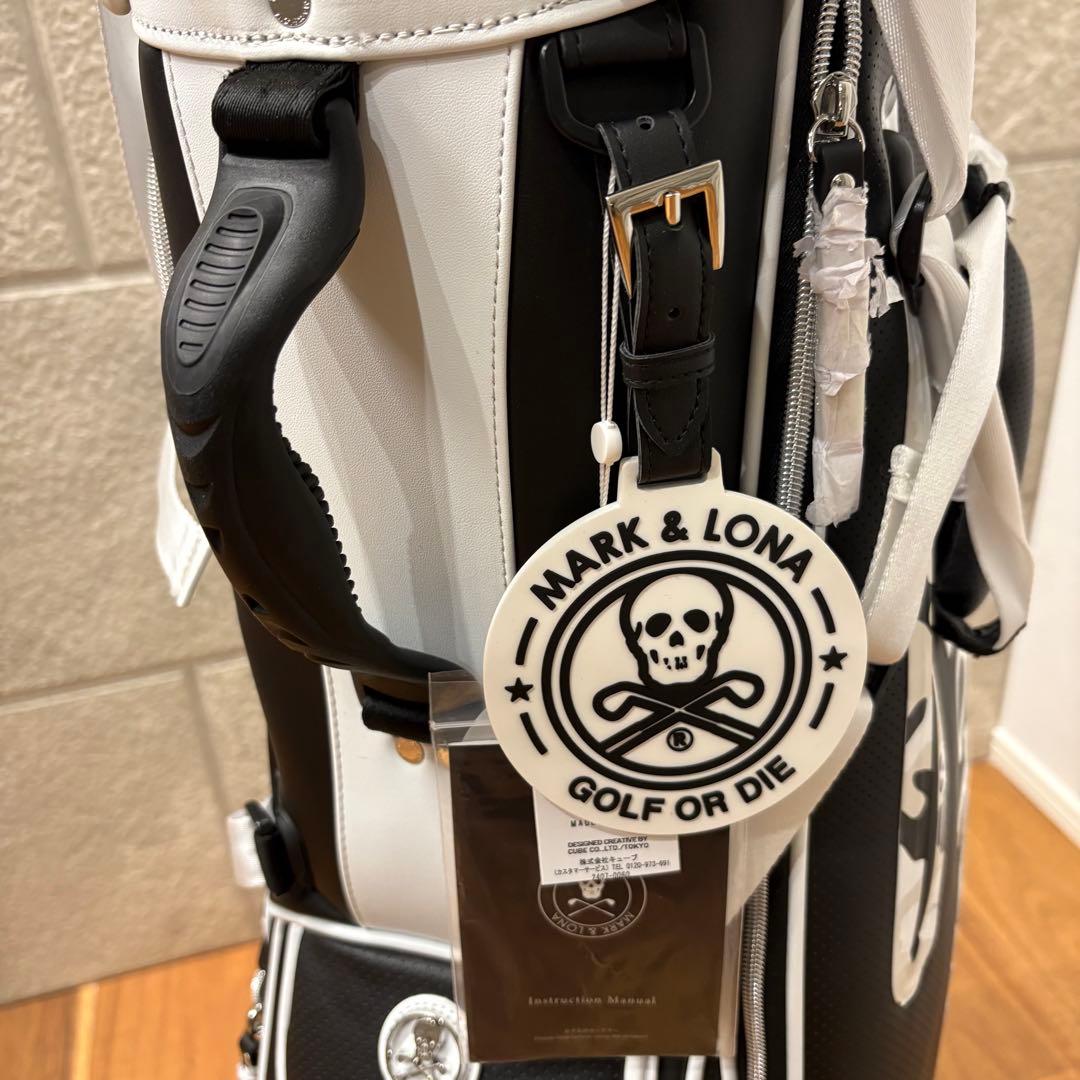 【新品】MARK & LONA GOLF キャディバッグ　ブラック　9型