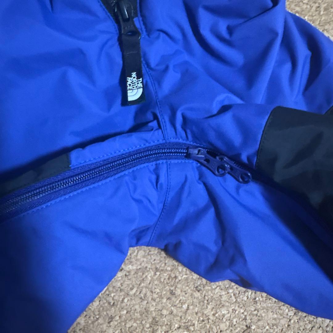 美品80cm THE NORTH FACE 子ども用スキーウェア 黒/青