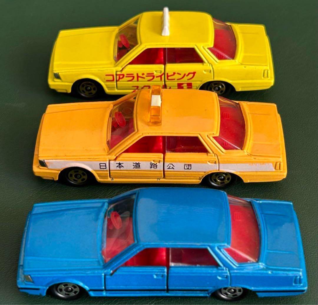 日本製 トミカ ニッサン セドリック 4ドアハードトップ 3台セット Y30