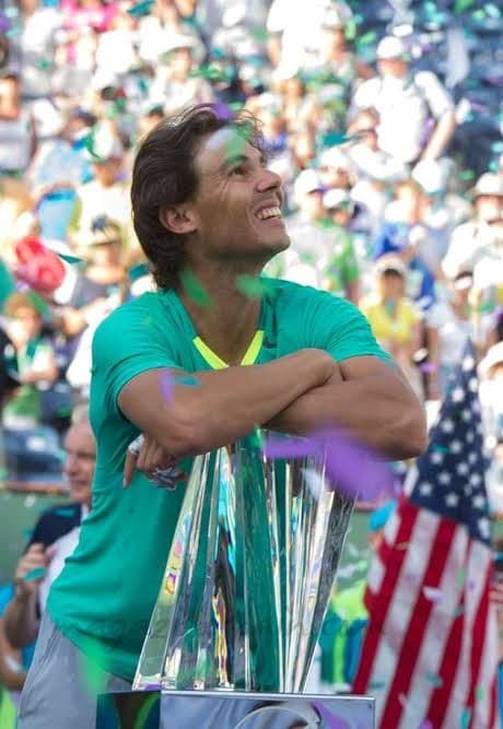 ナイキ 2013年 インディアンウェルズ ラファエル・ナダル シャツ