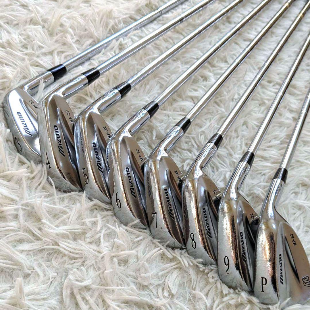 MIZUNO ミズノ MP-32 8本セット メンズ アイアンセット FLEXS