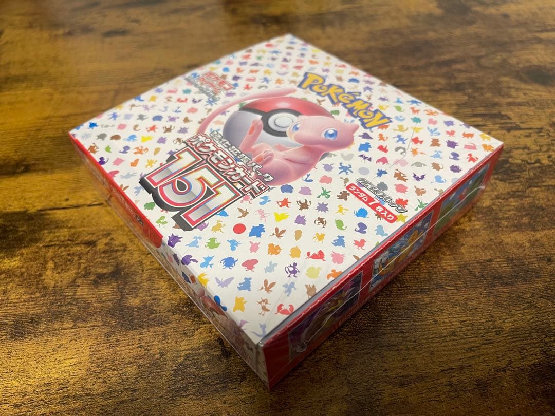 ポケモンカード151シュリンク付き1 BOX