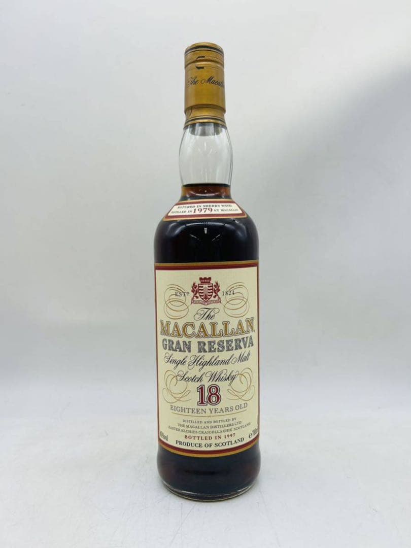 ザ マッカラン 18年 グランレゼルバ 1979-1997 WH33602