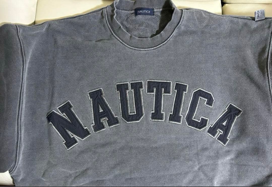 jungkook着用〜NAUTICA スウェット　XXL チャコールグレー