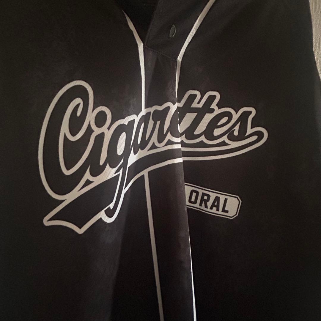 THE ORAL CIGARETTES ベースボールシャツ XLサイズ ブラック