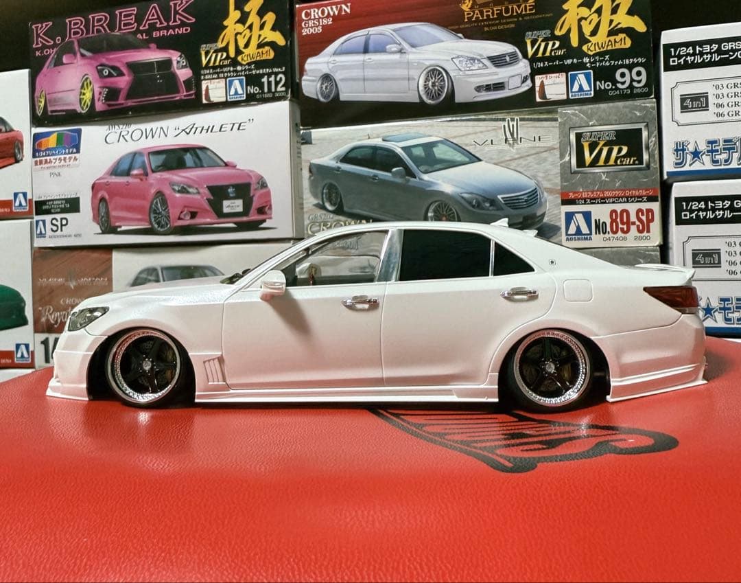 アオシマ ROJAM GRS214 クラウン アスリート