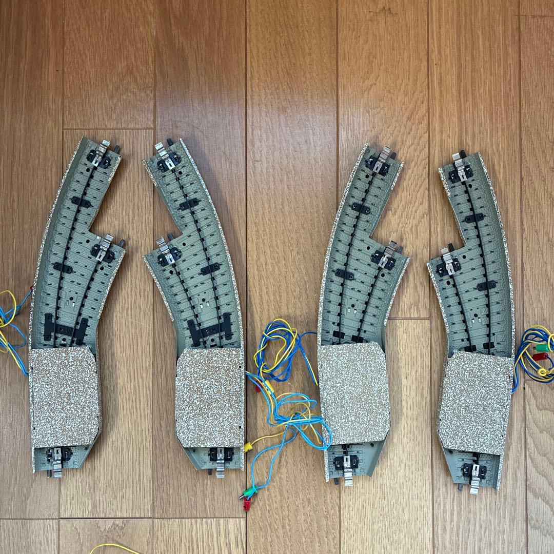 メルクリン HO 5140 他 電動ポイント 複線エンドレス両渡り軌道セット