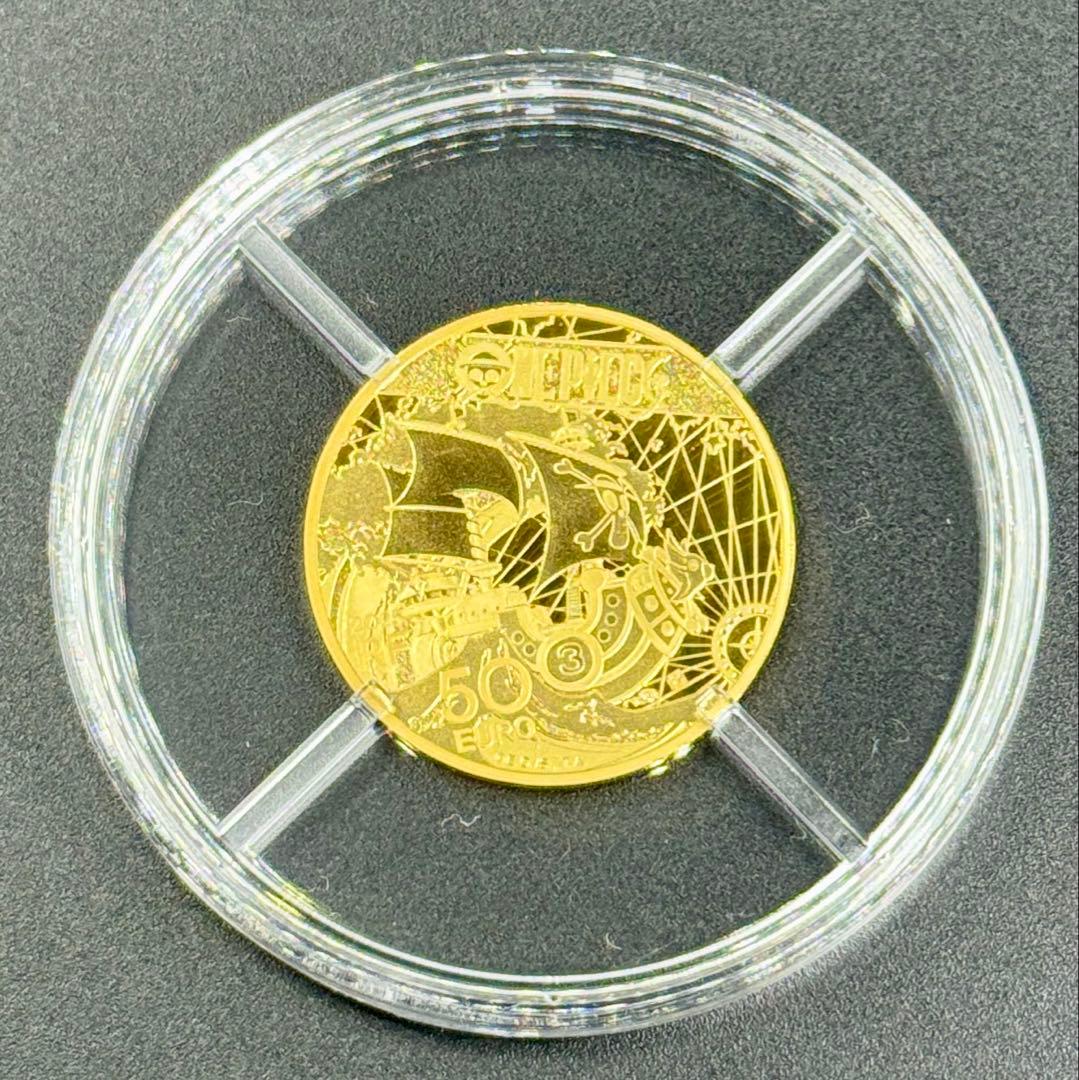 2025 フランスワンピース 50ユーロ プルーフ 1/4オンス 金貨 ルフィ③