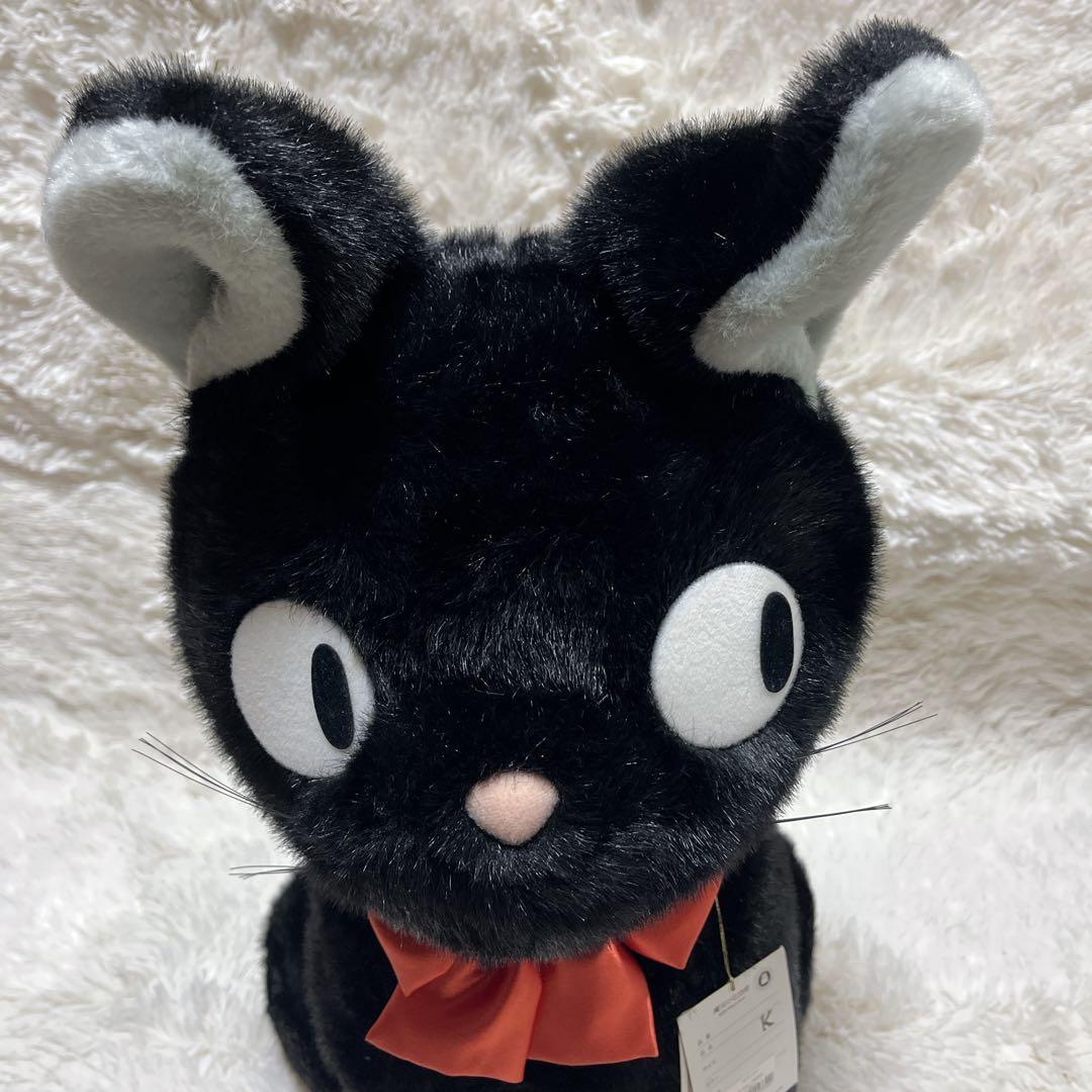 【新品タグ付き】ジジ 特大ぬいぐるみ LLサイズ ジブリ 魔女の宅急便