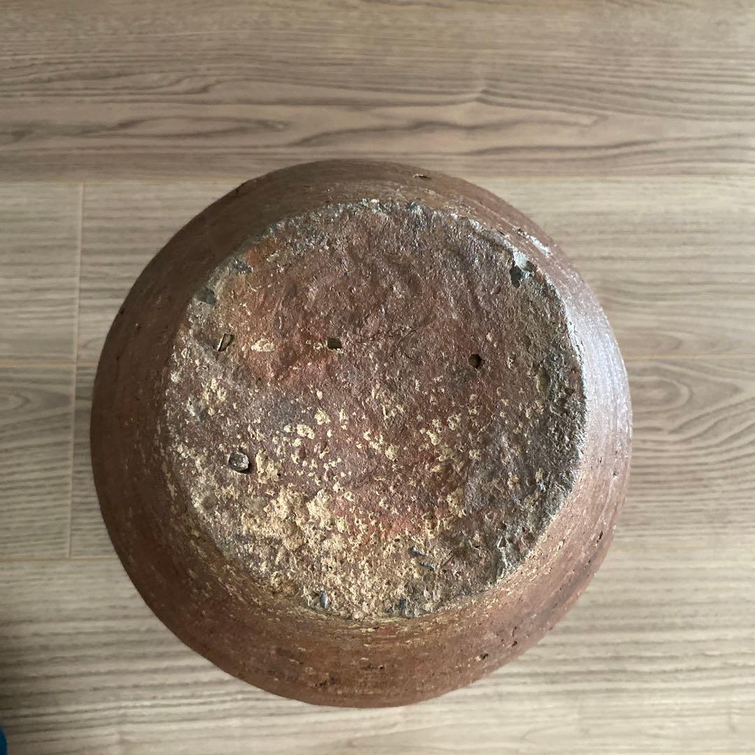 陶器　壺　花入　特大