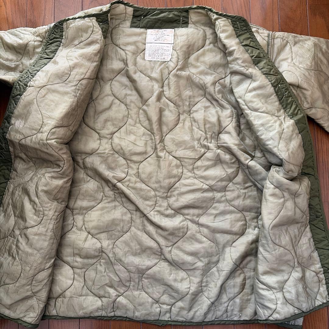 【実物】米軍M-65 モッズコート用ライナーUSED 極寒用パーカライナー