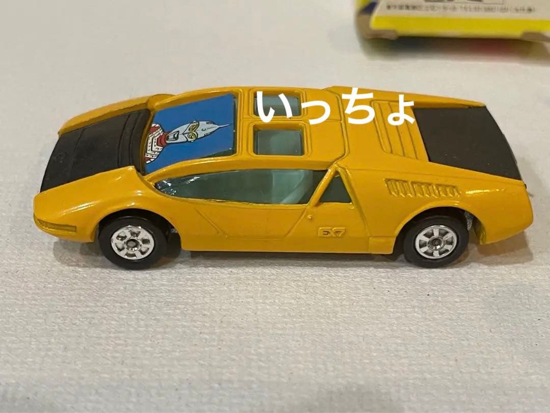 超貴重　マスコミトミカ　ウルトラセブン　トヨタEX-７　シール未使用