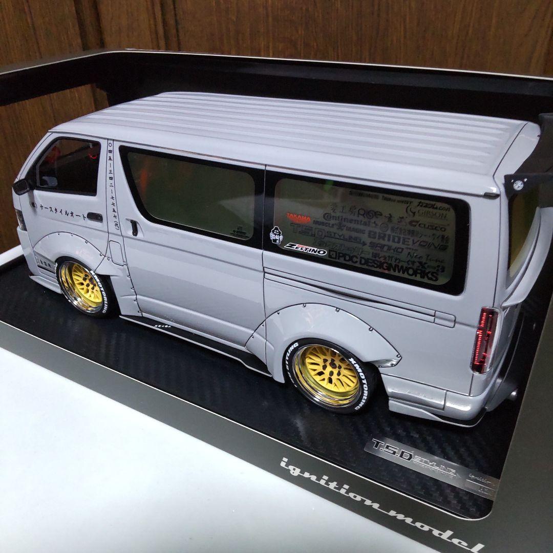 トヨタ ハイエース TSDワークス 1/18 イグニッションモデル
