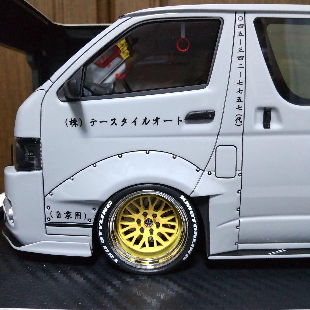 トヨタ ハイエース TSDワークス 1/18 イグニッションモデル