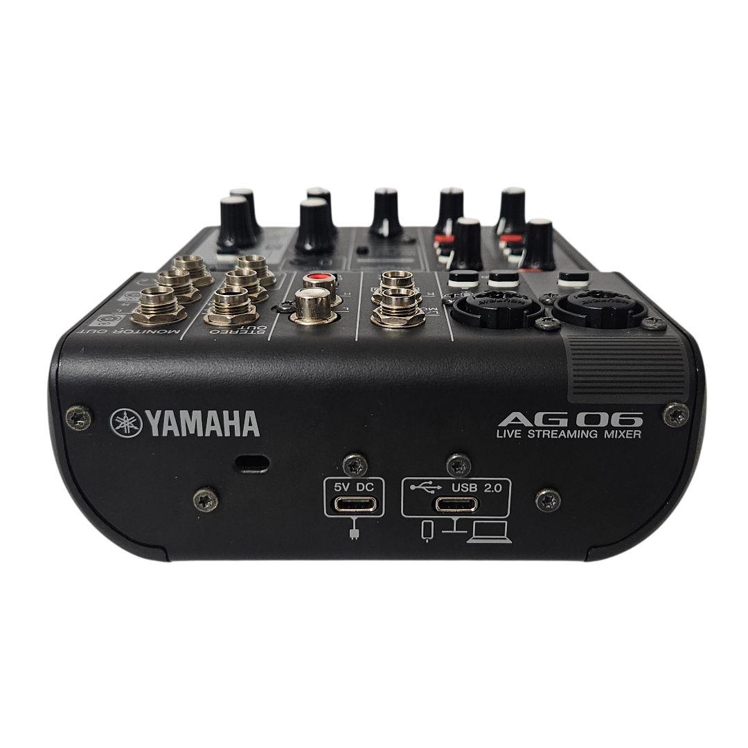ヤマハ YAMAHA ライブストリーミングミキサー 6チャンネル AG06MK2