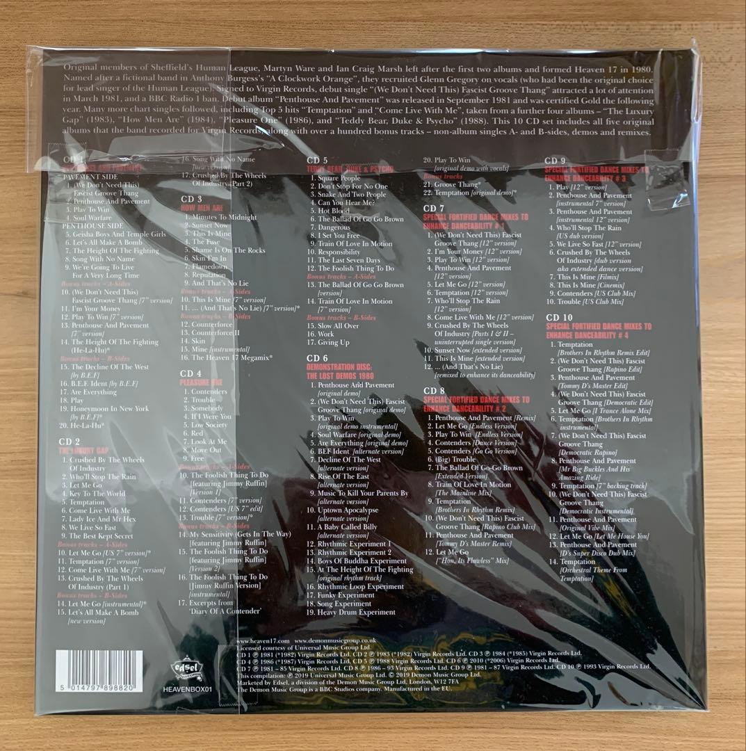 HEAVEN 17／PLAY TO WIN（10CD）