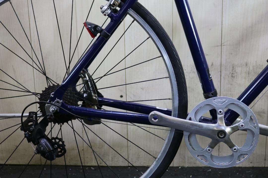 あさひ製WEEKEND アルミ 700C シマノ7速510mm BLUE クロス