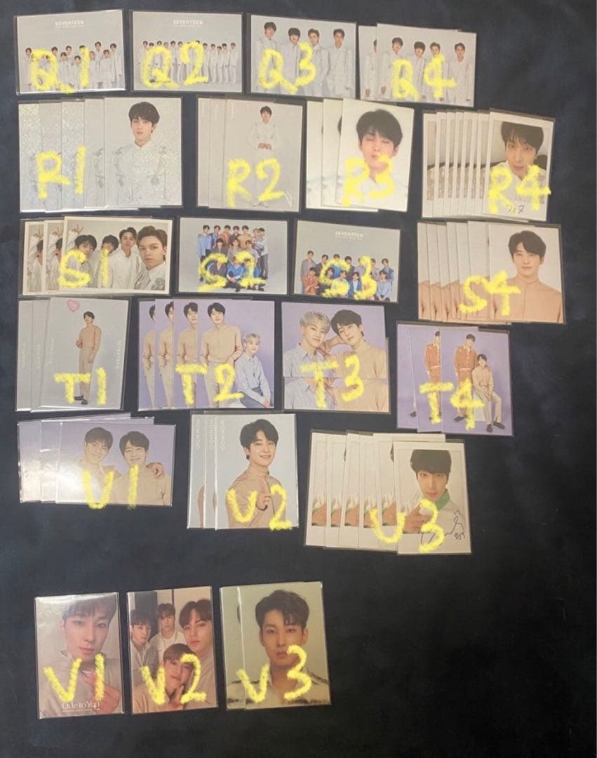 SEVENTEEN ウォヌ　トレカ　グッズ　うちわ