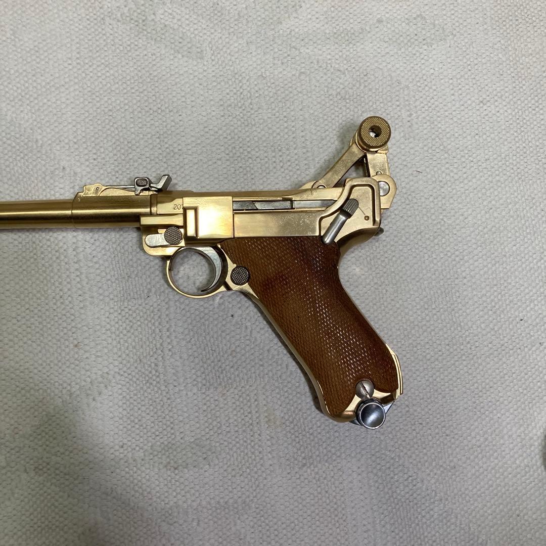 砲身8インチ のマルシン　ルガーP08