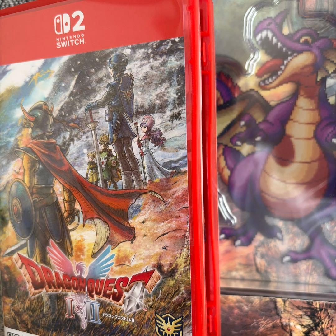 ドラゴンクエストI＆IIキャラクター＆モンスターアクリルブロック2ソフト付き