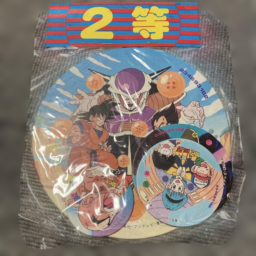 【未開封】ドラゴンボールZ メンコ 丸面子当 昭和レトロ ヴィンテージ 希少品