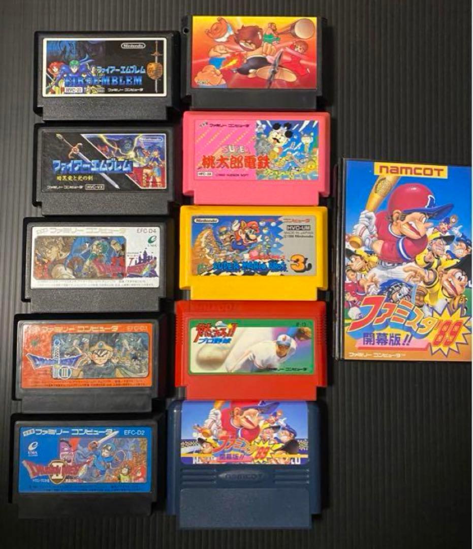 任天堂　ニューファミコン＆ホリコマンダー&カセット29本セット