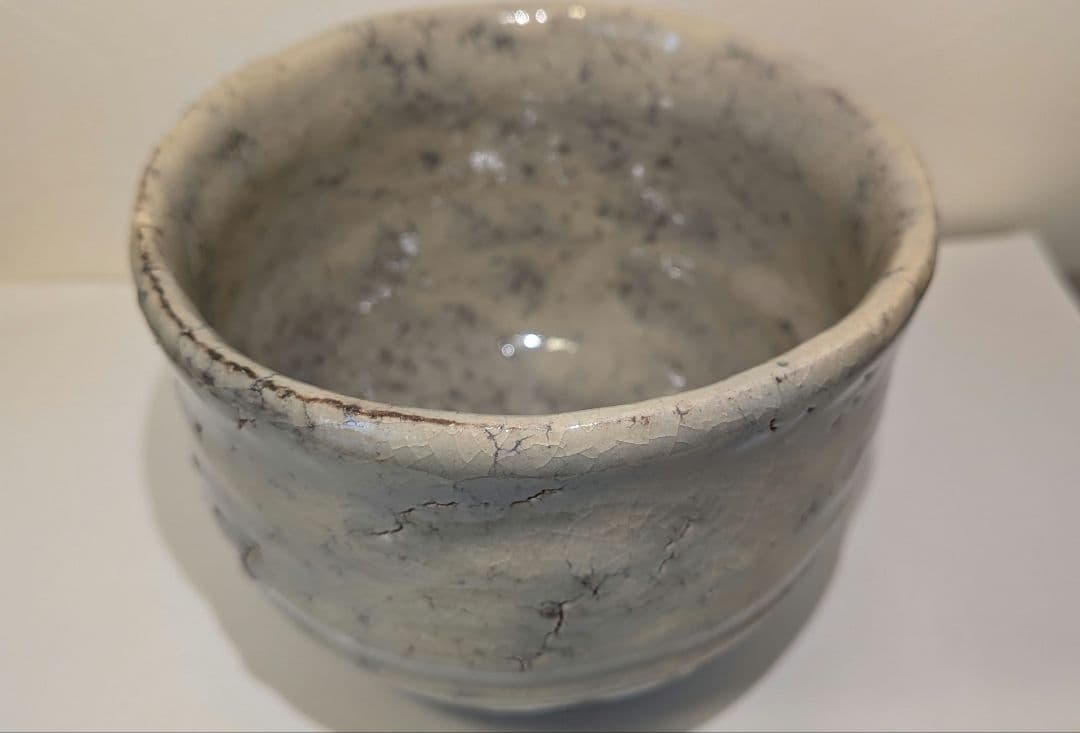 茶碗　二代山岡徹山作　香春窯　上野焼　茶道具表千家裏千家千利休　徹山窯