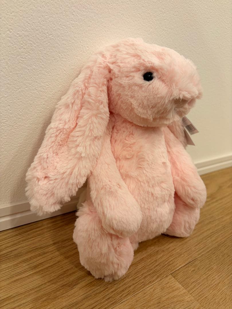 【新品未使用】  ジェリーキャット うさぎ M ピンク 人形