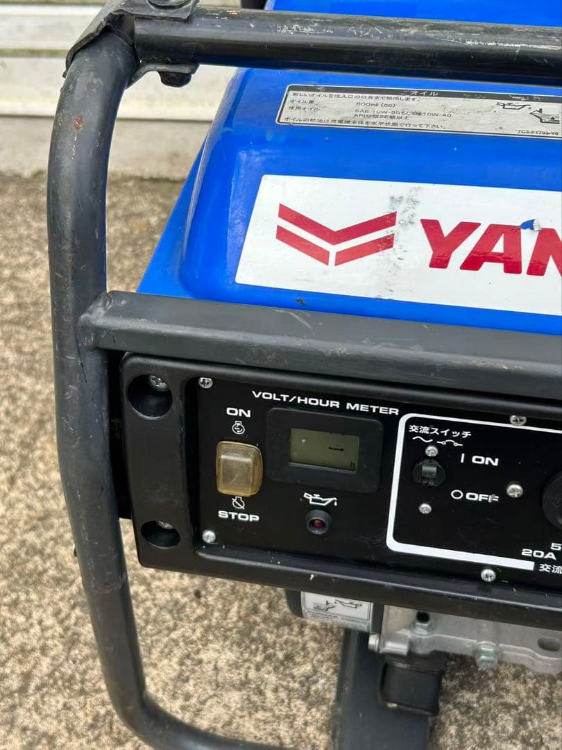 YANMAR 発電機 G2300AY-6 100V 60Hz ★ ヤンマー