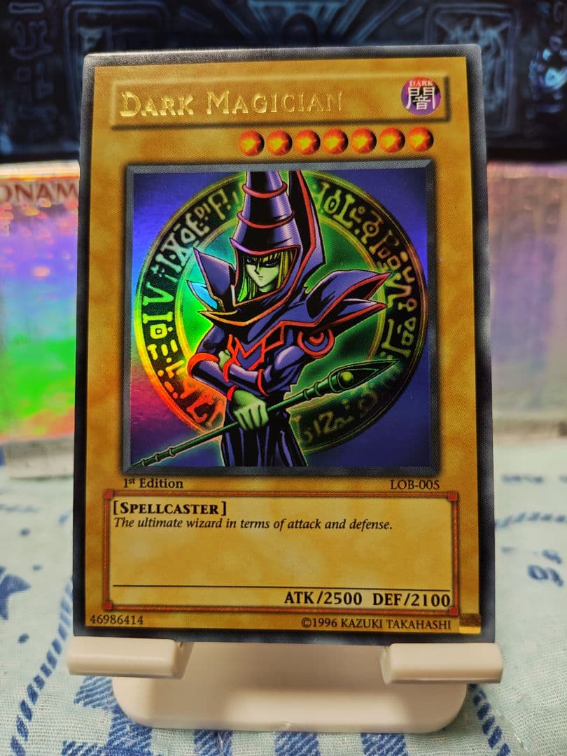 遊戯王 ブラック・マジシャン旧アジア 1st Edition LOB-005