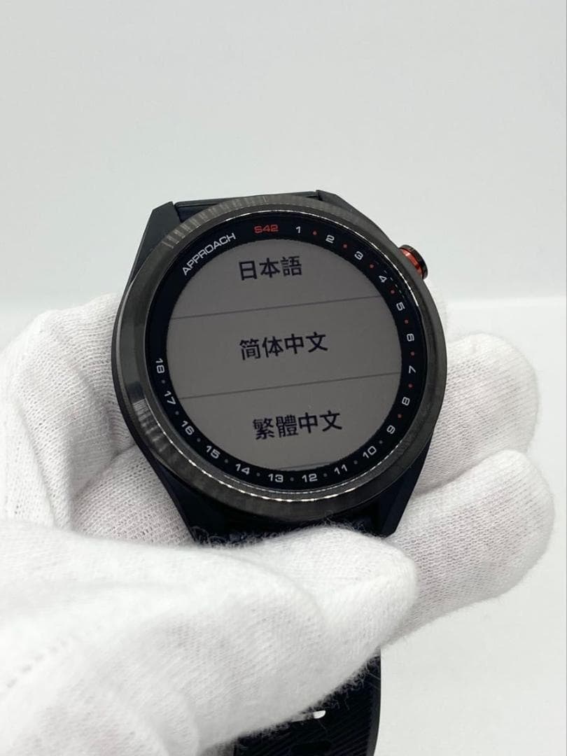 未使用　GARMIN ガーミン Approach S42 　GPSゴルフウオッチ