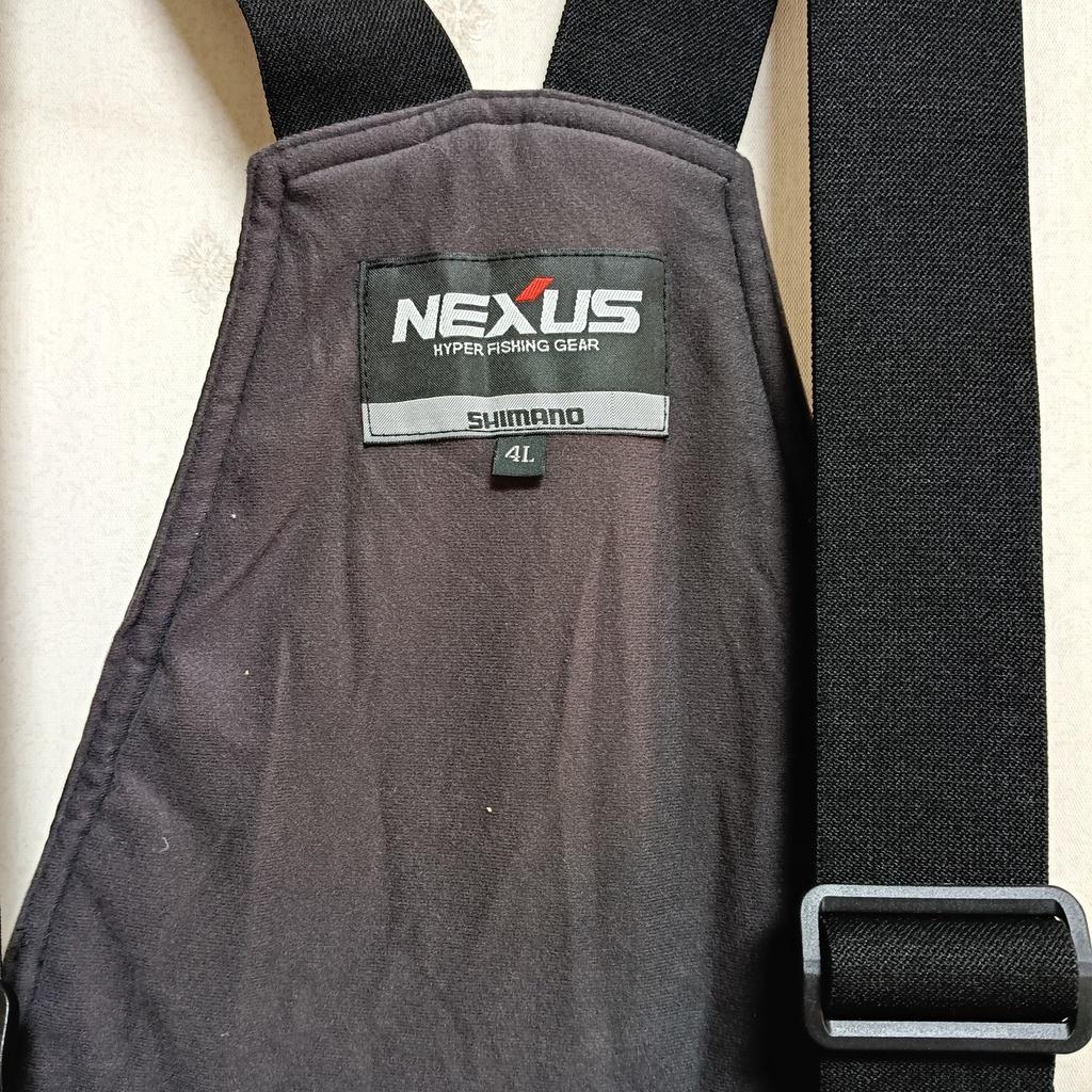 シマノ■NEXUS■STRV+8　ドライシールド　フィッシングウェア　防寒　4L