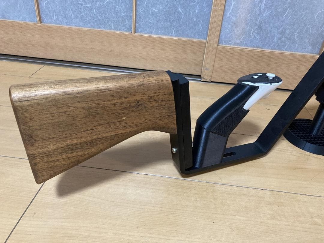 クレー射撃トレーニング銃（銃床クルミ材仕様）先台選べます