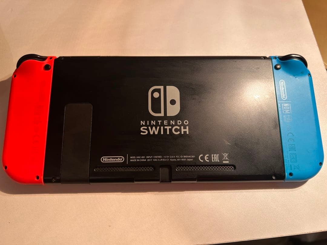 Nintendo Switch 青/赤 本体 ドック付き