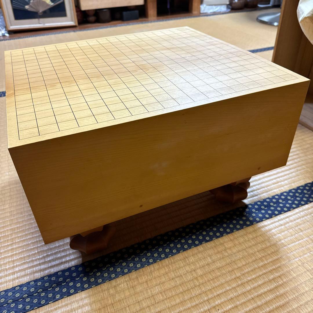 榧六寸碁盤